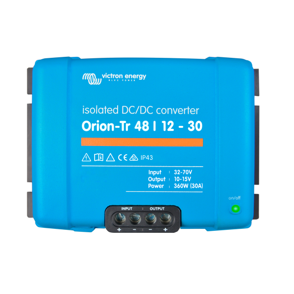 Orion-Tr 48/12-30A (360W) Isolated DC-DC converter