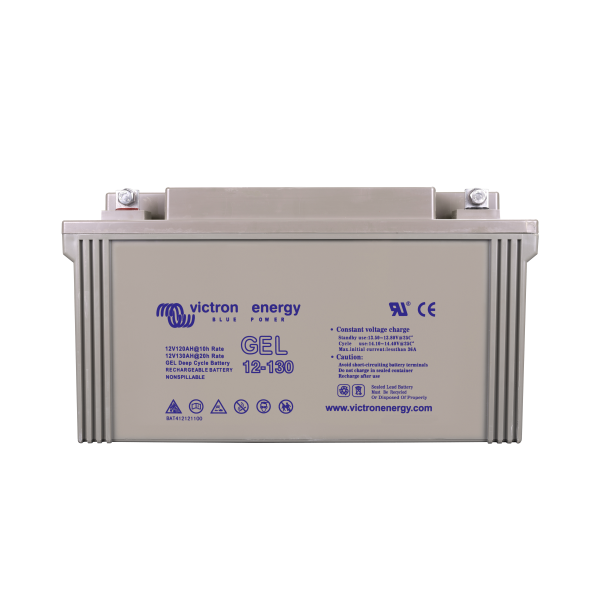 BAT412121100_12V_130Ah_Gel_Deep_Cycle_Batteryfront.png 12V/130Ah Gel Deep Cycle Battery