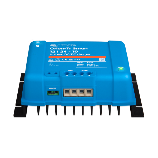 Orion-Tr-Smart-12-24-10-front.png Orion-Tr Smart 12/24-10A (240W) Isolated DC-DC charger